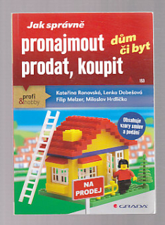 Jak správně pronajmout prodat, koupit dům či byt