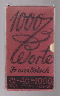 1000 Wotre Französisch -1000 slov francouzštiny
