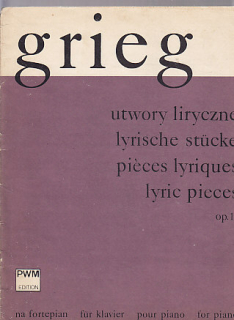 Utwory liryczne  op.12 - noty