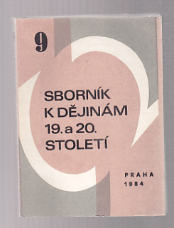 Sborník k dějinám 19.a 20. století