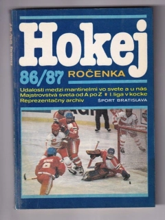 Hokej 86/87 ročenka