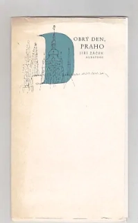 Dobrý den Praho - poezie