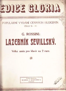 Lazebník Sevillský  - velka směs pro klavír na 2 ruce
