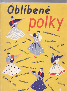 Oblíbené polky - pro klavír