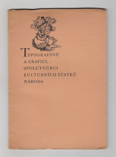 Typografové a grafici, spolutvůrci kulturních statků národa