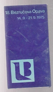 18.Bezručova Opava 14.9 - 21.9. 1975